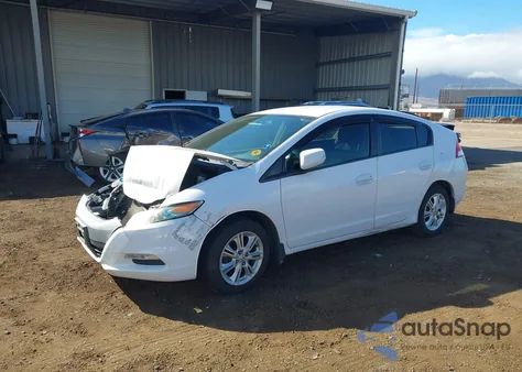 2010 Honda Insight Ex from USA, damaged, VIN JHMZE2H73AS020818